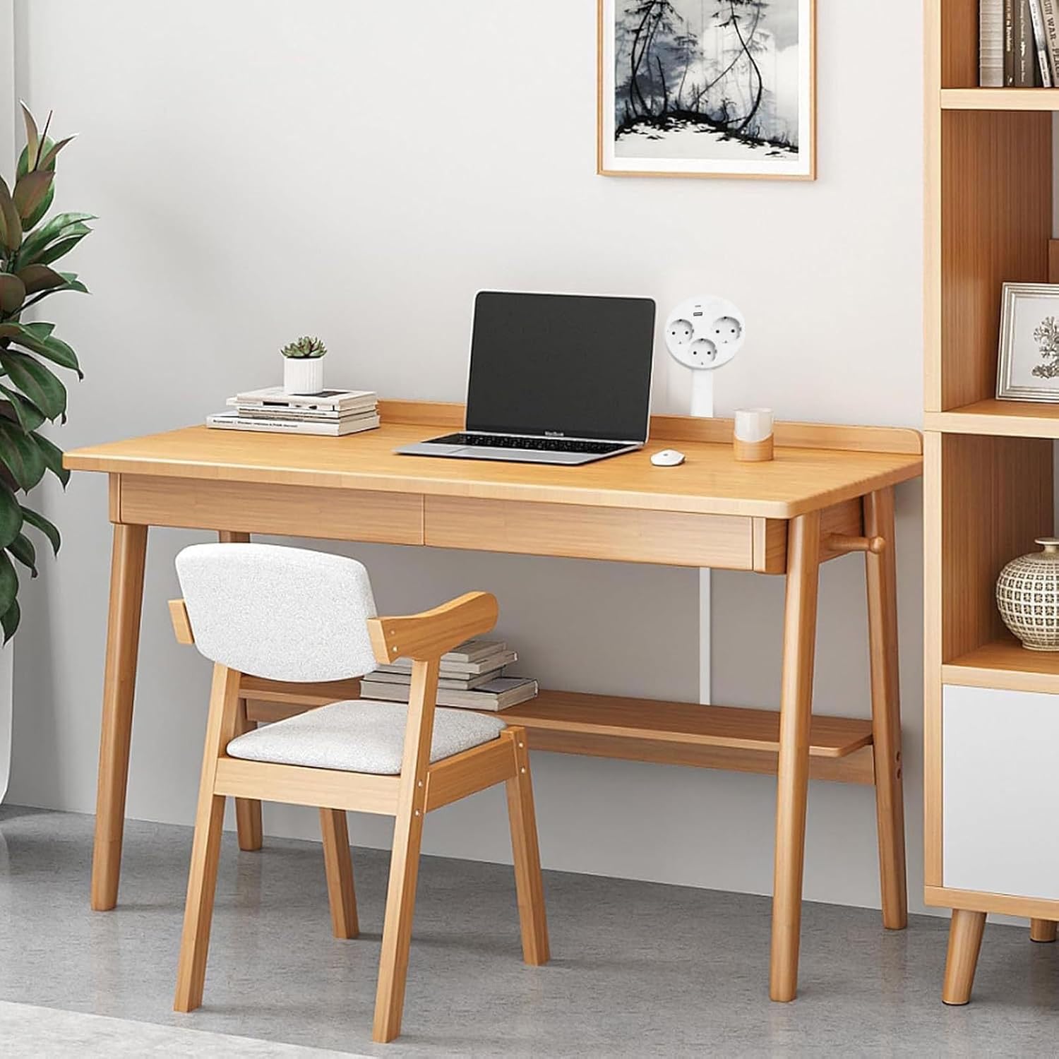 Prise Extensible Derriere Meuble, Prise Extensible,Outlet Extender, rotatives à 180°,avec Ports USB-A,USB-C et 2 Prises Secteur, 47 à 67 cm - 6