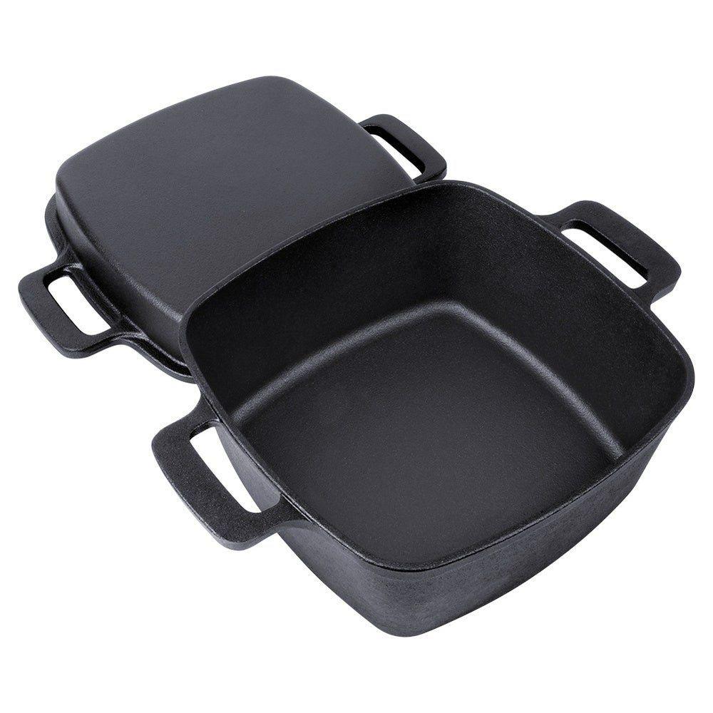 Garnek z pokrywką żeliwny 2w1 CAST LINE 25 cm, 4,5 l / 1,8 l - 3