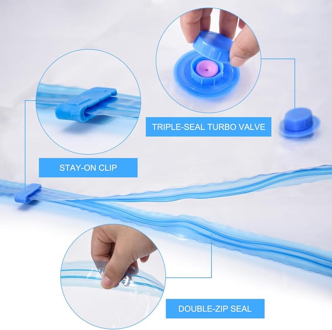 Sac Plastique Aspiration Vetement Sac Sous Vide Vetement