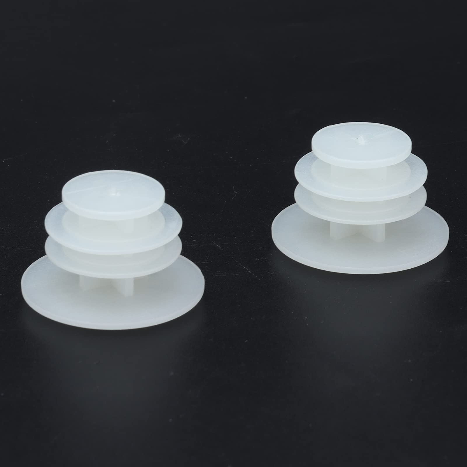 2pcs tampas de extremidade de plástico de bicicleta plugues de extremidade fluorescentes de pouco peso para ciclismo - 3