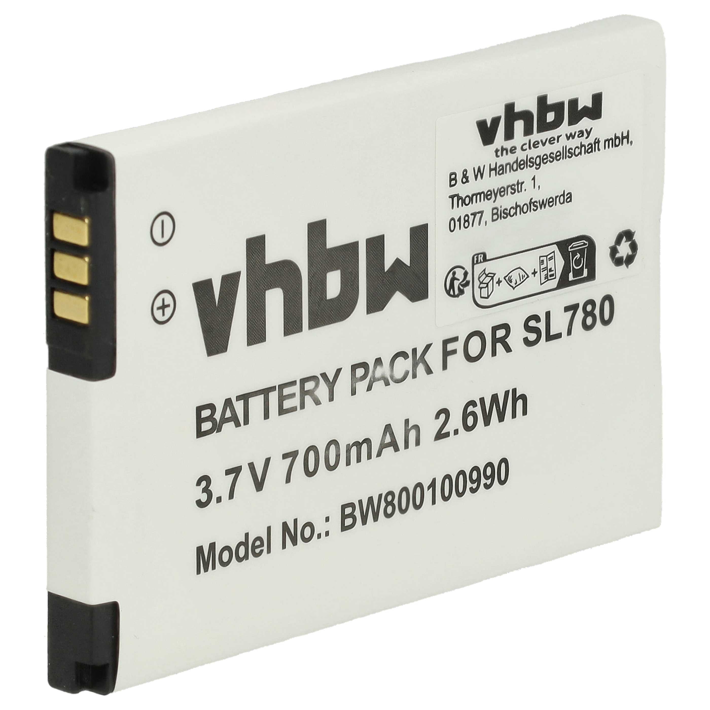 Vhbw Batterie compatible avec M-E FS-2, FS-2.1 radio talkie-walkie
