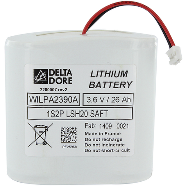 Delta Dore - Bloc piles BP CS 8000 Tyxal+ pour sirènes - 6416222