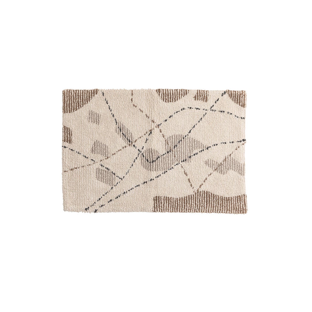 Paul mata do kąpieli 90x60cm kolor piaskowy.