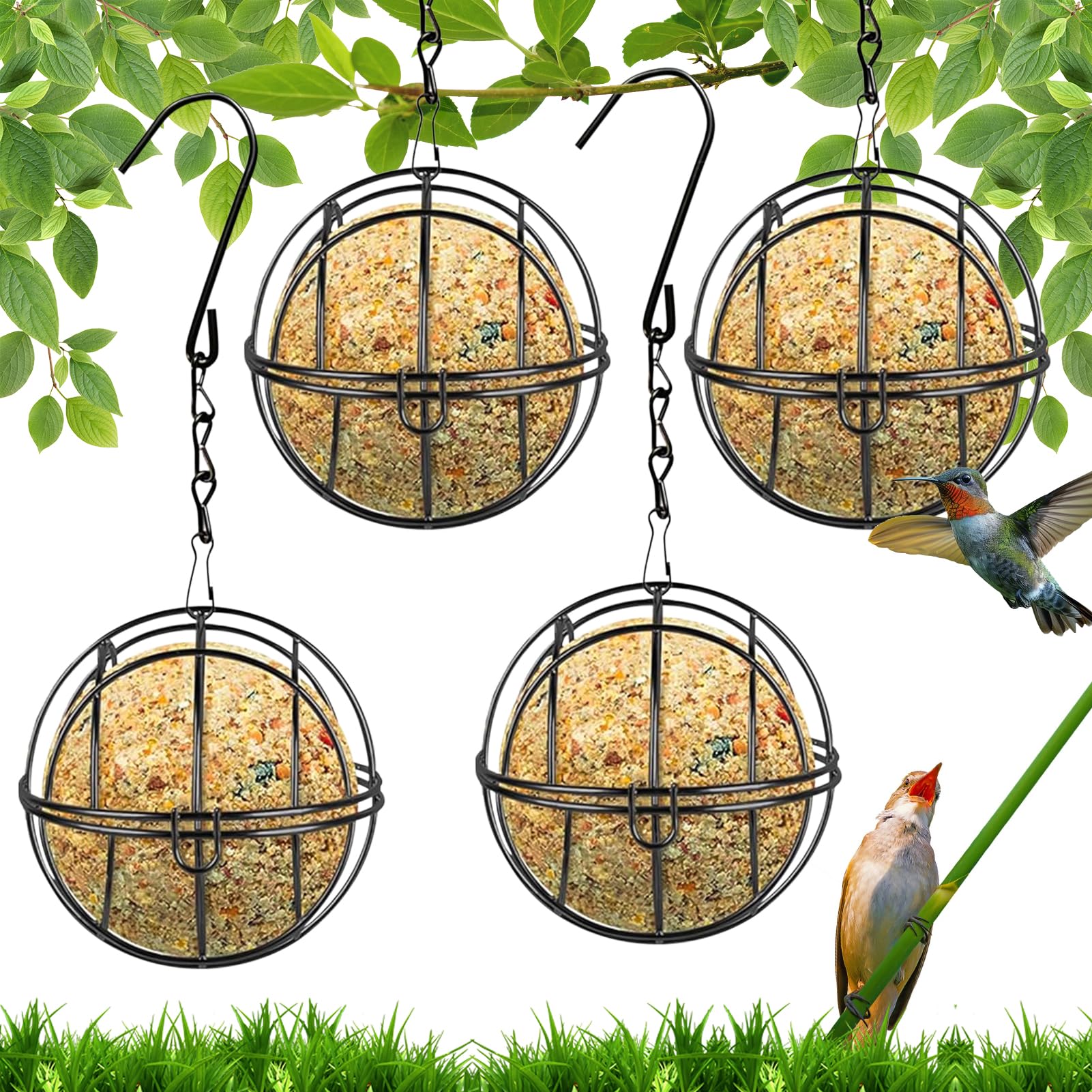 Mangiatoia Per Uccelli Da Esterno Sanoto | Serbatoio Grande 1.4kg, Resistente Alle Intemperie Per Balcone - Foto 7