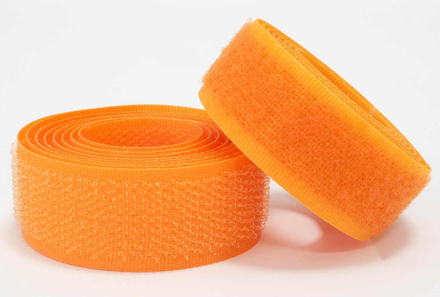 Bande/rouleau de scratch 20 mm 2 mètre auto-agrippant - organisateur/serre câbles - ruban sac vêtement attache sangle - en polyamide et polyester - 2