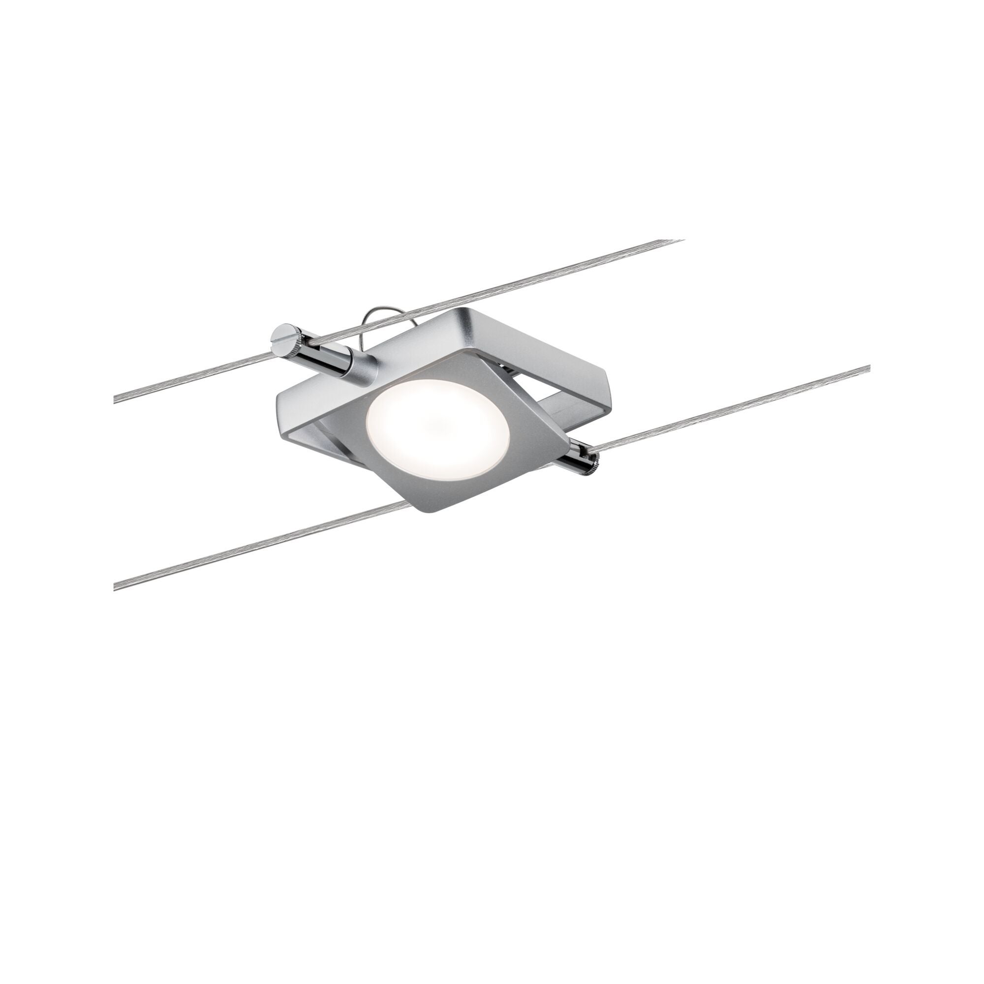 Système sur câbles LED MacLED Kit de base 5x200lm 5x4,3W 2700K 230/12V Chrome mat - 3