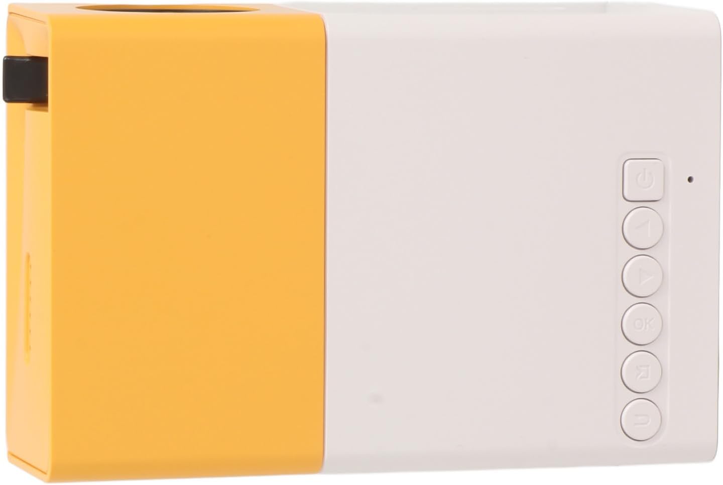 Projecteur de cinéma portable d'extérieur, grand écran de 24 à 60 pouces pour home cinéma, compatible USB, Micro SD, AV, audio, - 5