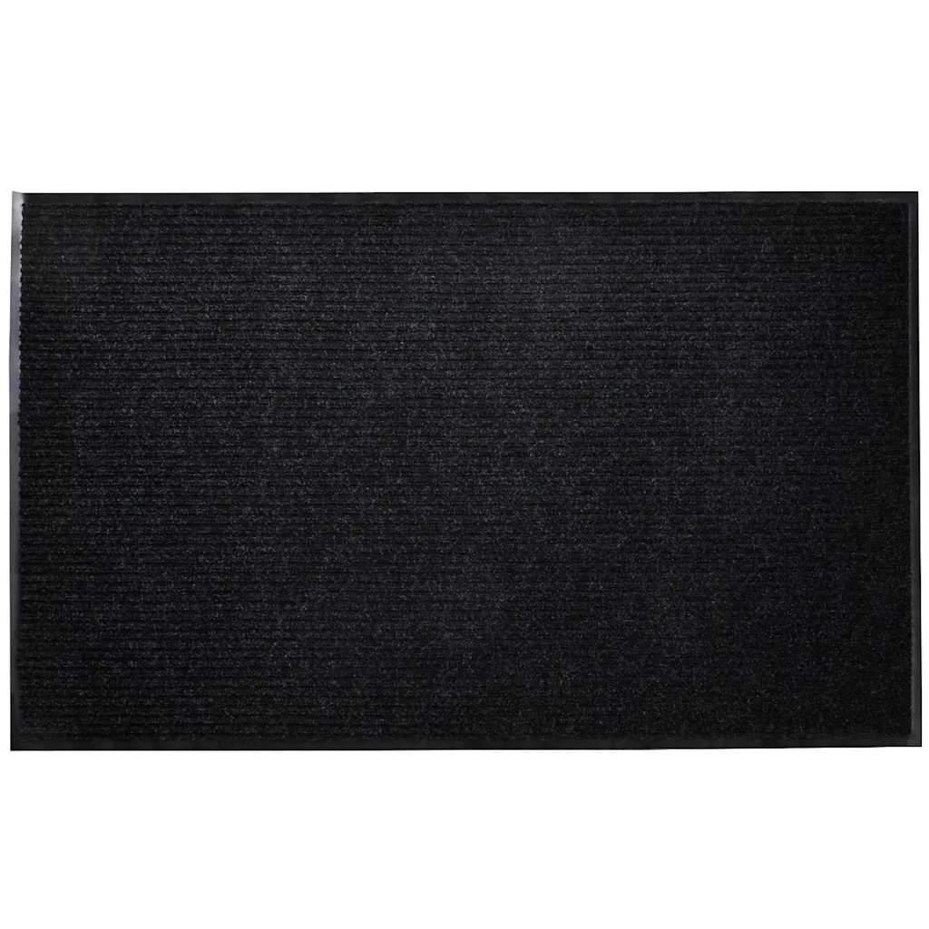 Wycieraczka, czarna, 90x120 cm, PVC vidaXL