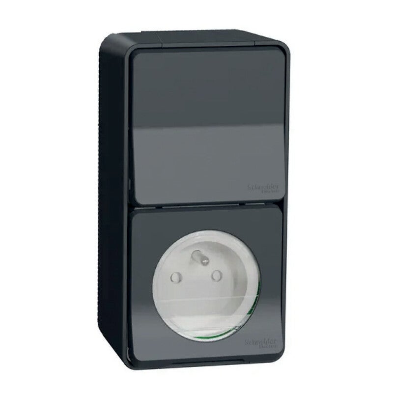 Schneider Electric - Mureva Styl Prise Courant 2P+T+va et Vient Saillie - MUR36025 - 4