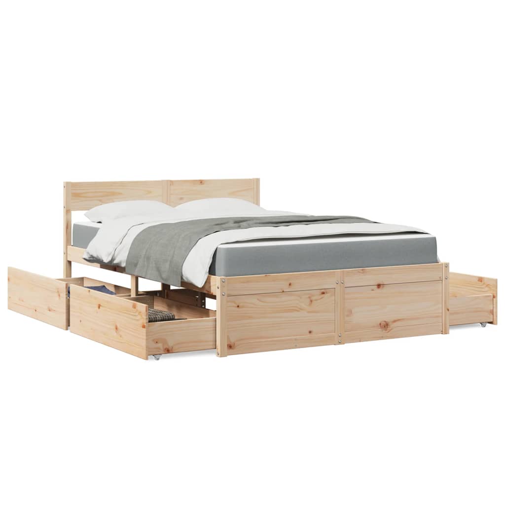 Birlea Furniture - Corona, Tavolino da fumo con 1 cassetto, in legno di