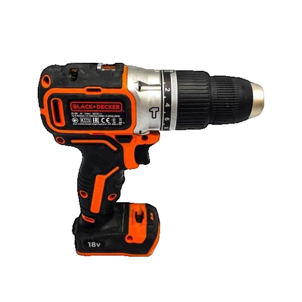Black and Decker - Perceuse à percussion sans fil 18 V Lithium 52 Nm sans batterie ni chargeur - BL188N-XJ BLACK & DECKER - 2