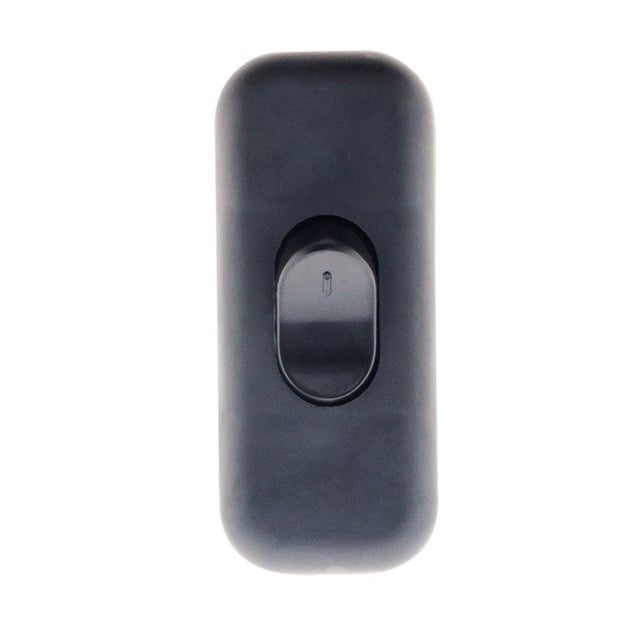 Interrupteur 2A Bipolaire - Noir - Zenitech