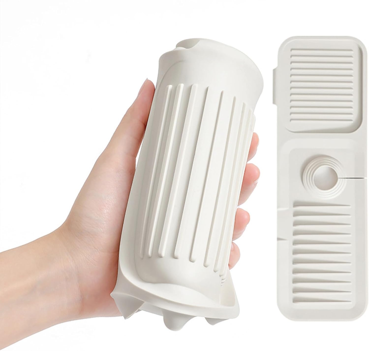 Silikonowa mata odpływowa, tarcza odpływowa do zlewu, wąska mata pod kran, organizer chroniący przed rozpryskiwaniem, wkładka pod kran do zlewu