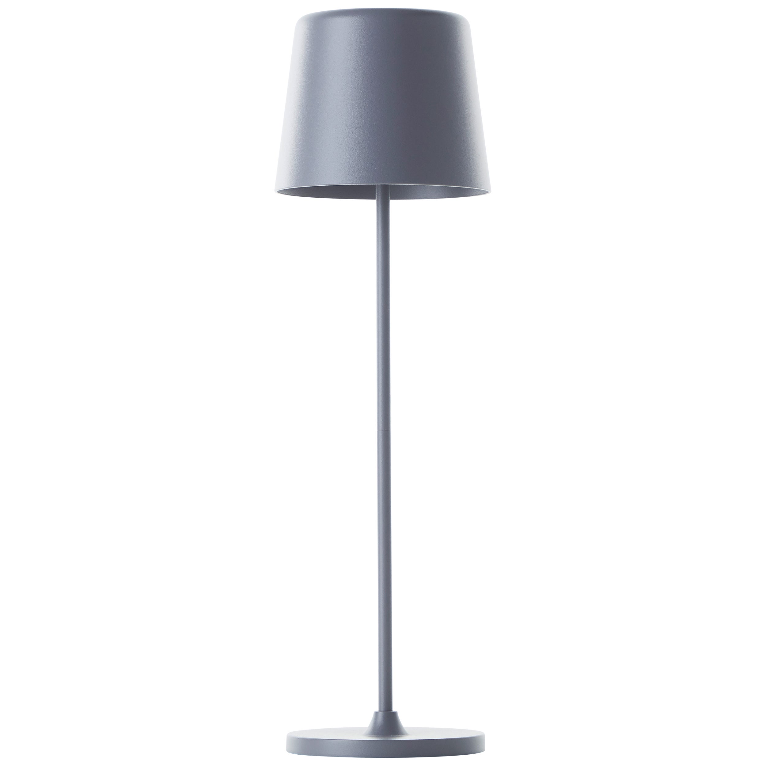 Lampa stołowa ogrodowa LED Brilliant Kaami, 37 cm, matowy metal szary, zintegrowana dioda LED 2 W - 2