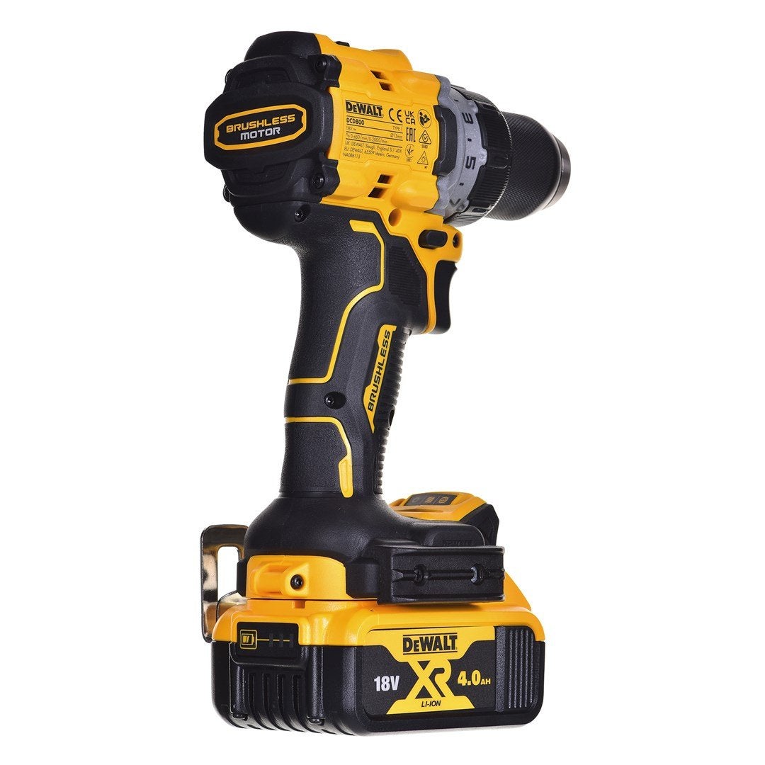 Perceuse visseuse 18V 90 Nm (2x5.0 Ah) en coffret TSTAK - DEWALT DCD800P2T-QW - 9