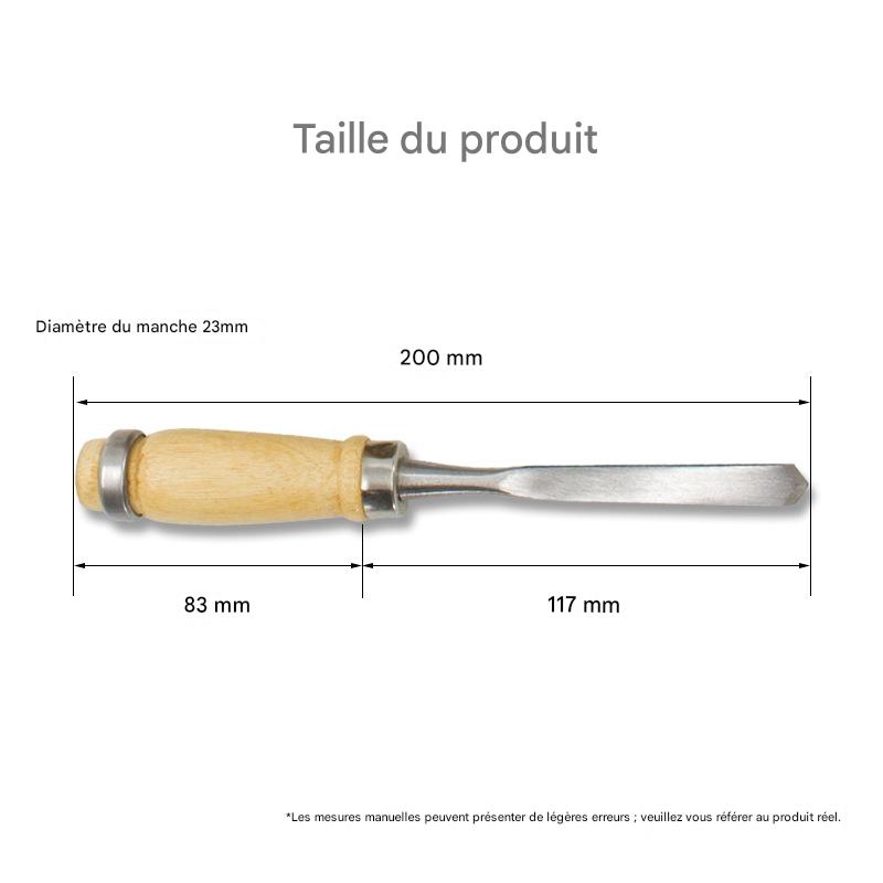 Un ensemble de 12 ciseaux à bois, parfaits pour les projets de bricolage et d'artisanat, et idéaux pour les débutants en sculpture sur bois - 5