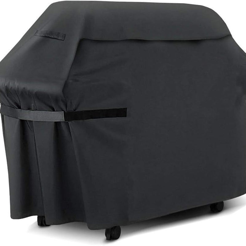 Wytrzymały pokrowiec na grilla gazowego, wykonany z wodoodpornej i pyłoszczelnej tkaniny Oxford 210D, z samoprzylepnymi paskami - XXS: 80 x 66 x 100