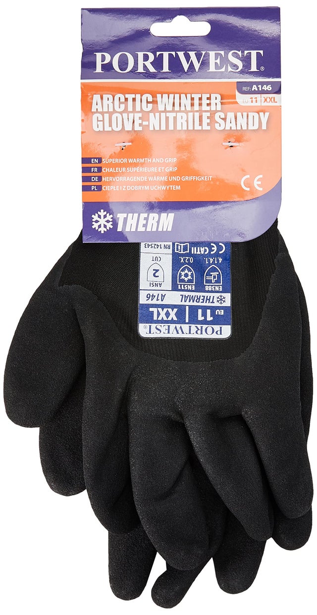 Outrip 2 Paia Guanti Donna Invernali Touch Screen Sottoguanti Termici Guanti Spessi Foderati Antivento per Sport, Ciclismo, Sci, Moto