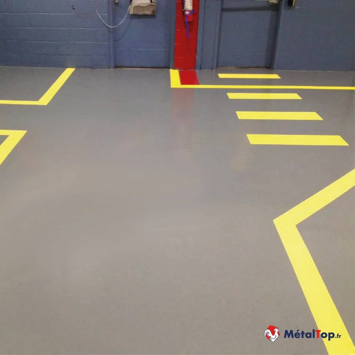 Peinture Sol Atelier - Metaltop - Brun terre - RAL 8028 - Pot 5L - 9