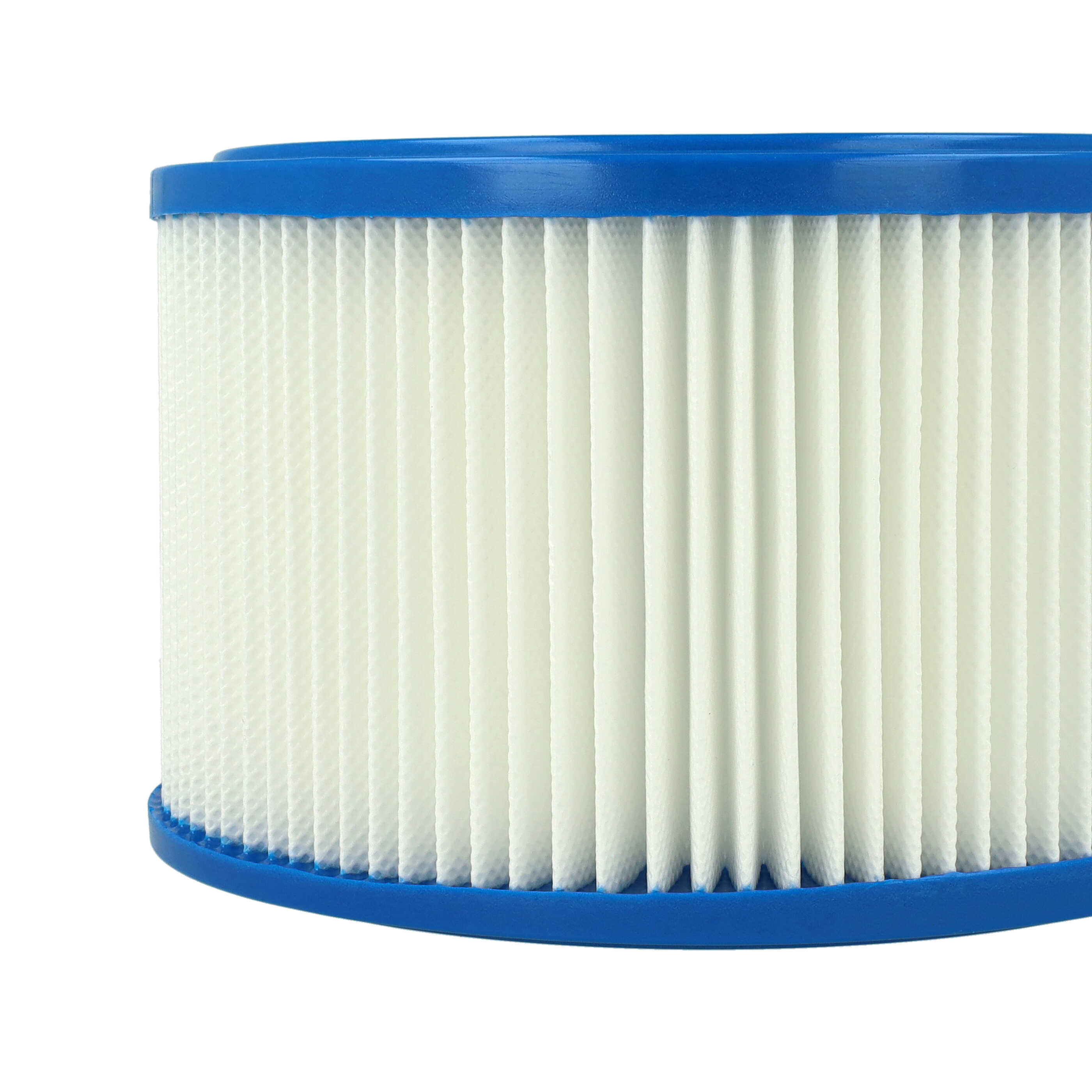 vhbw Cartouche filtrante compatible avec Nilfisk Alto Wap 550-21, 550-31, 590-31 aspirateur - Filtre pour particules fines - 4