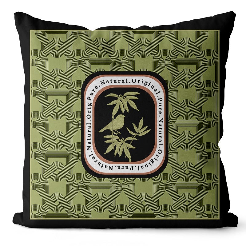 Lot de 4 Housse de Coussin, Housse Coussin 45x45 Housses de Coussin Taie d'oreiller Décoratif Canapé pour Chambre, Canapé, Chaise, Lit,Jardin (Vintage - 2