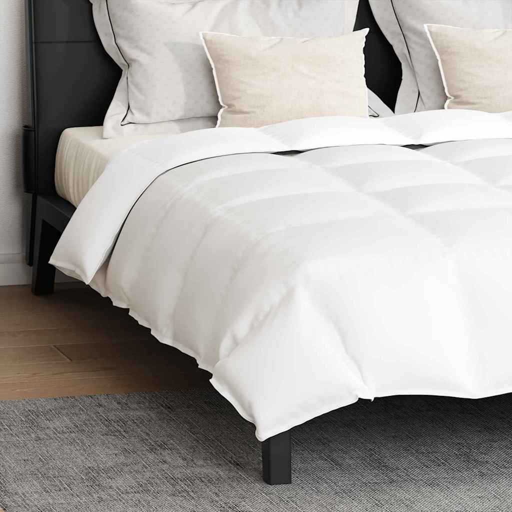 Couette avec oreiller 3 pcs | Duvet Blanc 200 x 220 cm Bas - 5