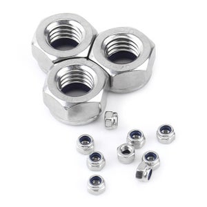 Lot De 10 écrous 6 Pans Pour Frein M5 - Marque Mister Parts, Neuf