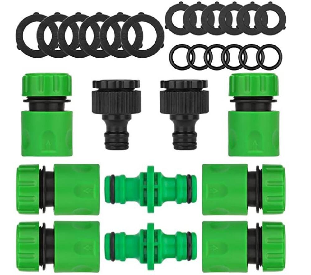 Zestaw przyłączeniowy do węża ogrodowego, przyłącze do węża ogrodowego, szybkie podłączenie do wody kranowej