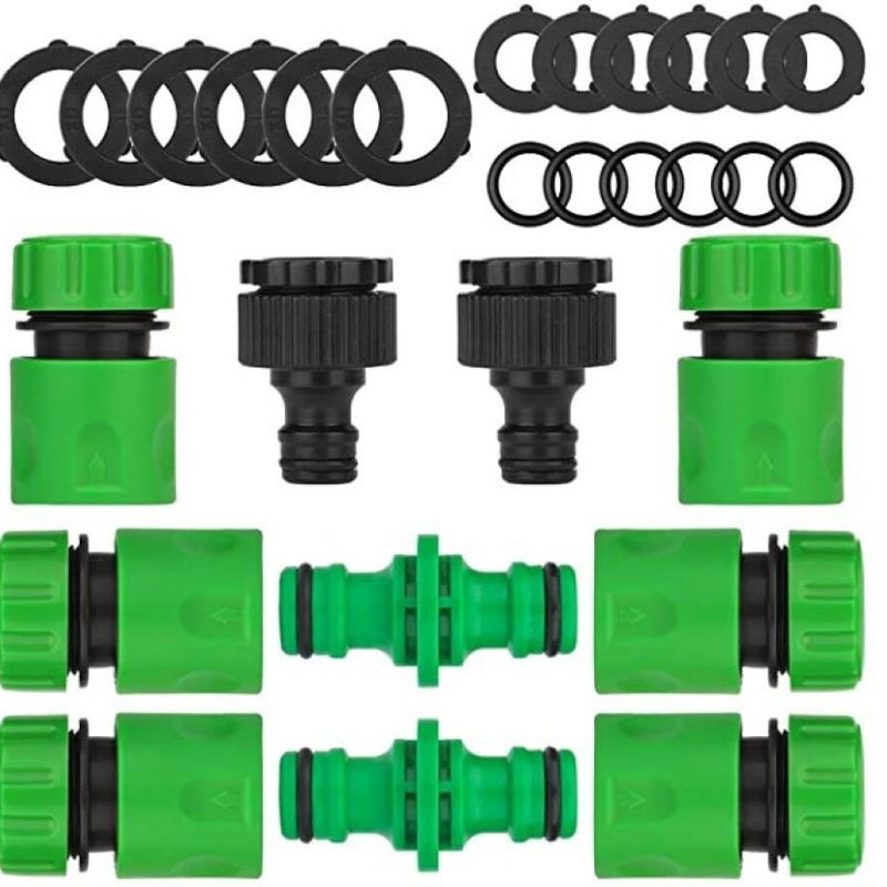Zestaw przyłączeniowy do węża ogrodowego, przyłącze do węża ogrodowego, szybkie podłączenie do wody kranowej