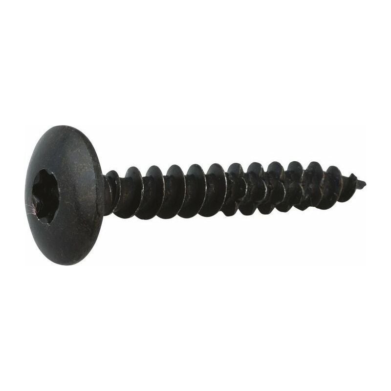 Viswood – Vis à Bois Tête Cylindrique Bombée TX – 6 X 50 Mm, Acier Zingué – Lot De Vis Penture