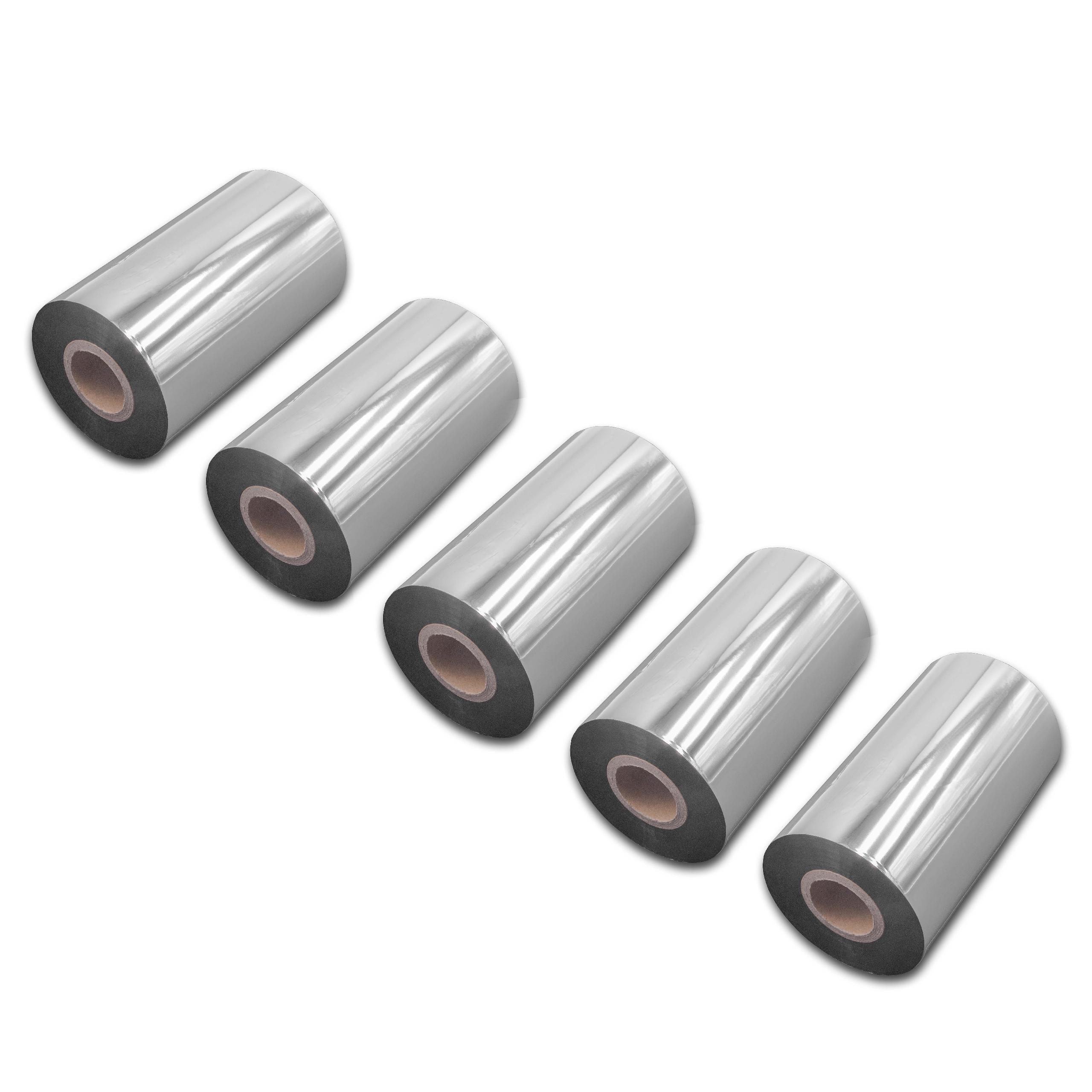 Vhbw Nastro Trasferimento Termico 40mm X 300m – Compatibile Con TSC TTP-247, TTP-246M Plus, TTP-268M, Qualità Cera Plus