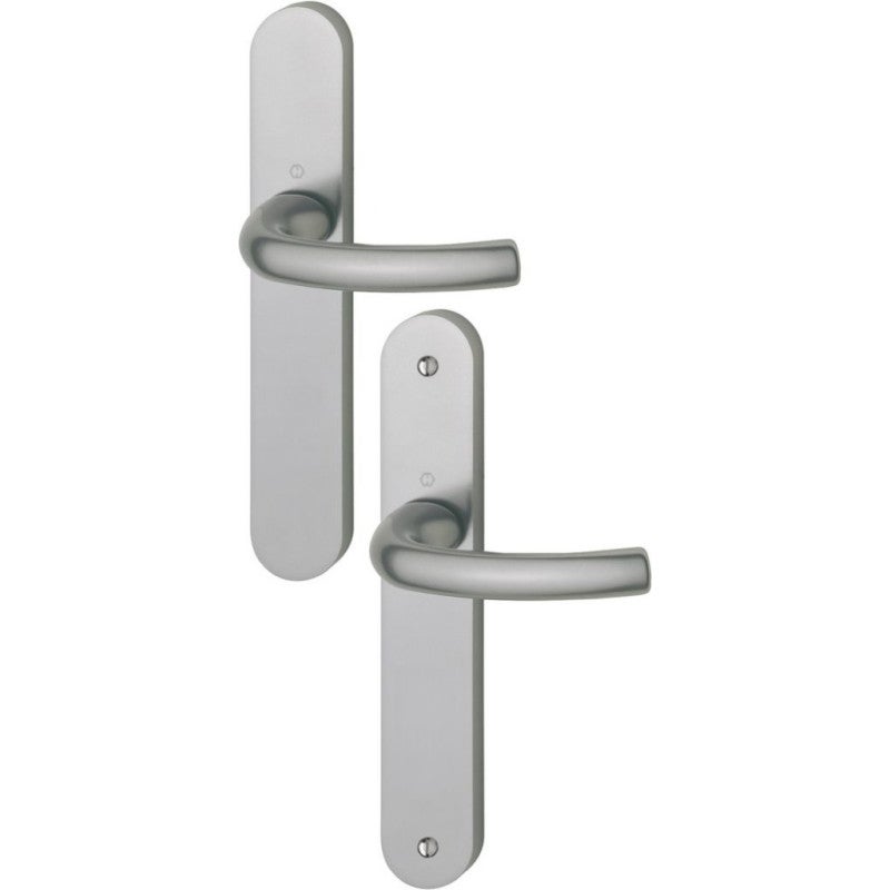 Atlanta 1530/300LMSGL HOPPE Set Di Porte Con Piastra Stretta 195mm