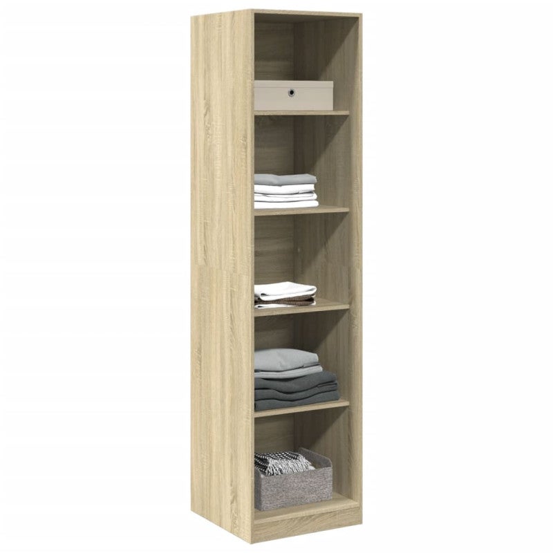 Garde robe Chêne sonoma 50x50x200 cm Bois d ingénierie - 3