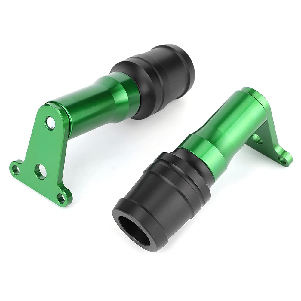 EQJSHL Curseurs Cadre Protection Anti-Chute CNC pour Moto pour K&awasaki Z800 Z 800 2013-2016 2014, Protection De Carénage Et De Cadre Protection Anti-Chute(Titane