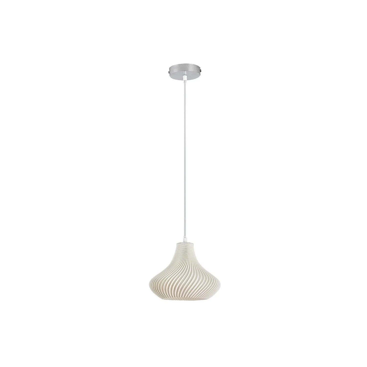 Lampa wisząca TIANA chromowana biała 1xE14x25W tworzywo sztuczne wym:120x22x22cm IP20 Rabalux