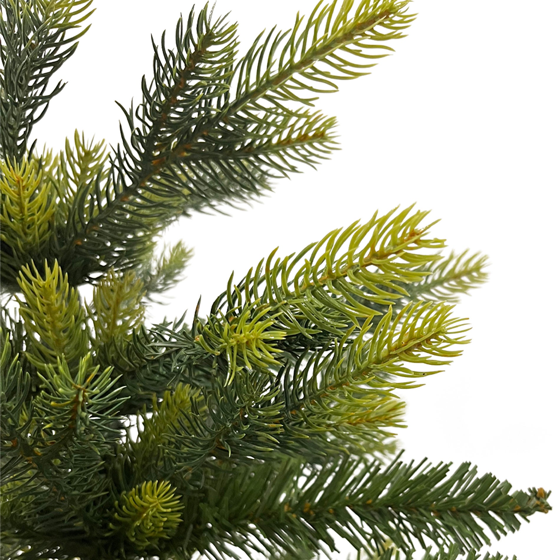 Árbol de Navidad Artificial Rebecca Mobili Pequeño Abeto Verde 60 cm con 80 Ramas Base Yuta - 4