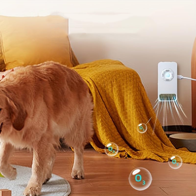 Dezodorant ozonowy i oczyszczacz antybakteryjny, artykuły dla kotów i psów do użytku domowego, timer na baterię litową, angielski - 3