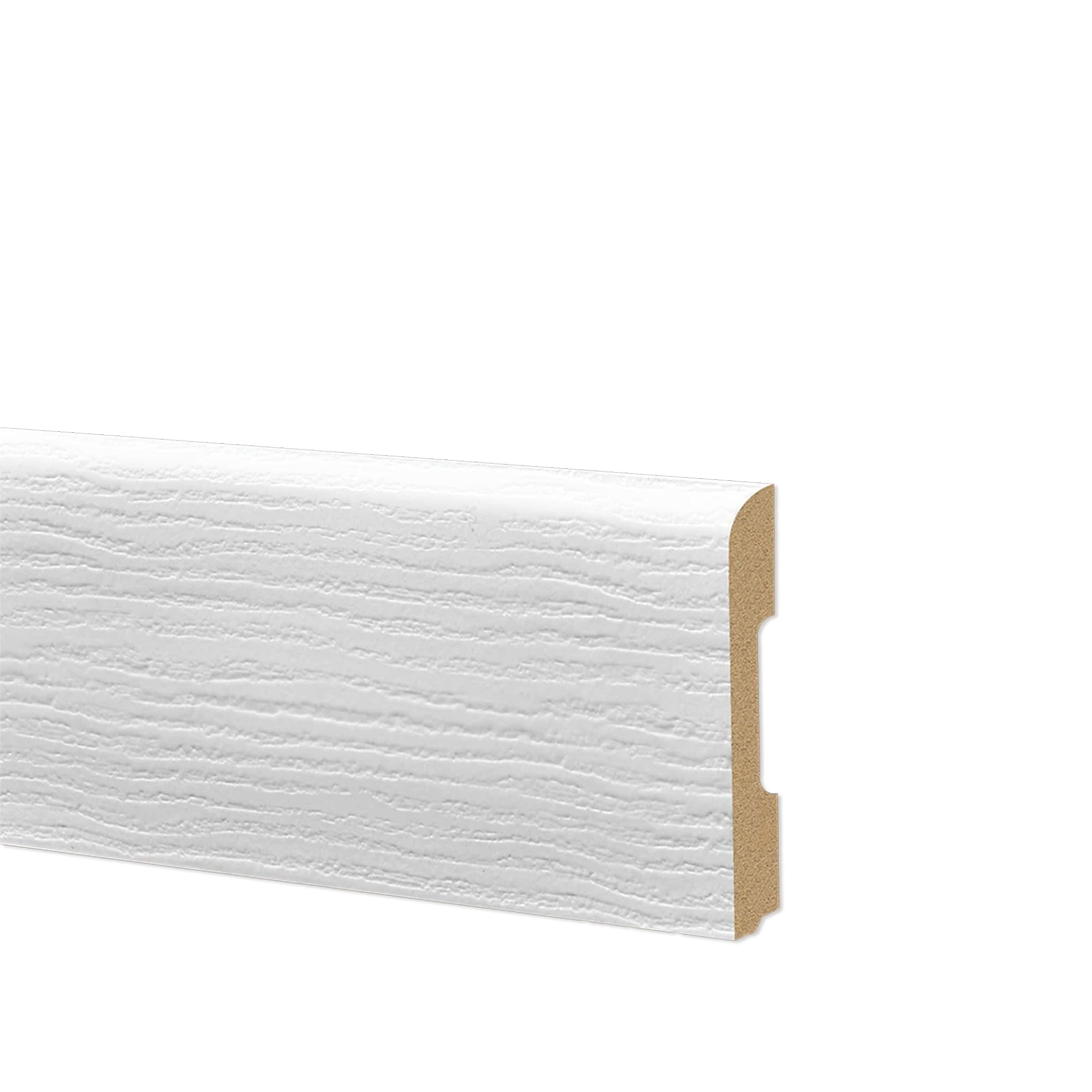 78ml bc brushed polymers equalwood hi-tec 68x10mm blanco, aluminio, etc. - blanco cepillado