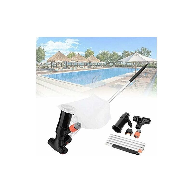 Przenośny odkurzacz do basenu, podwodny odkurzacz, 5 sztuk, złącze ssące, przenośne, odłączane narzędzie do czyszczenia