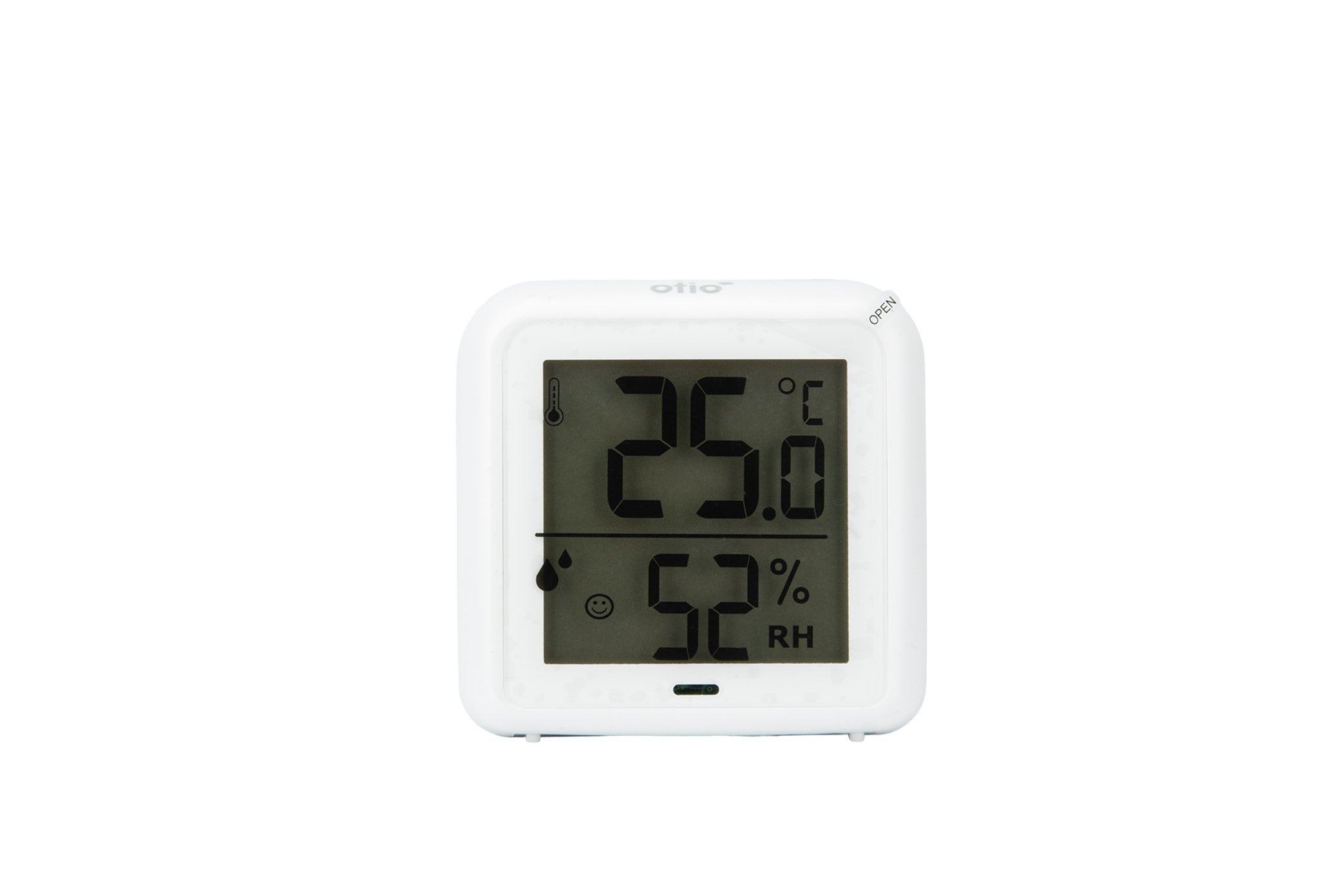 Thermomètre hygromètre intérieur + capteur - Blanc - Otio - 2