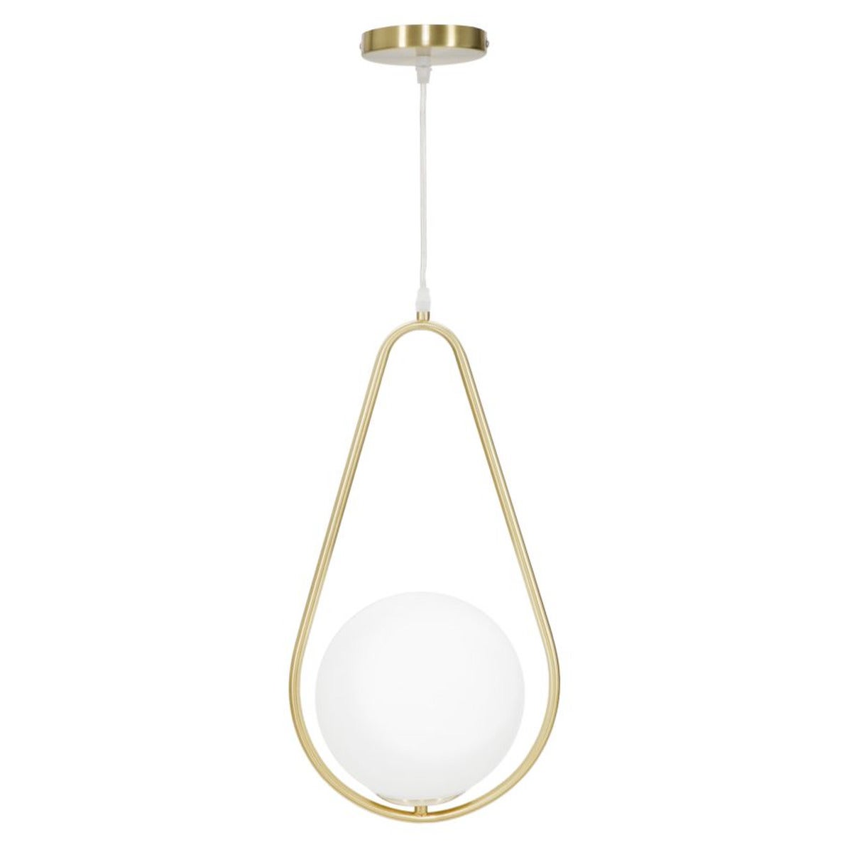 Lampa Wisząca Arabis, Metal, Złoto, Seven Design
