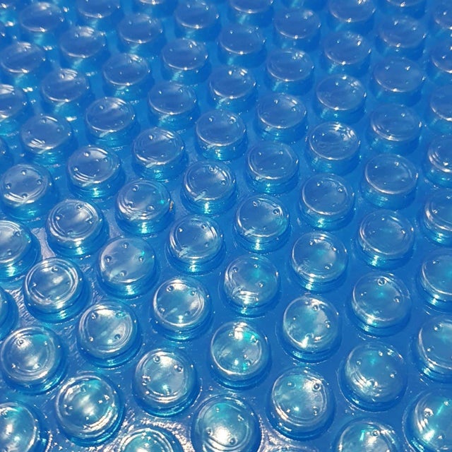 Bâche à bulles Piscine 8 x 4 - 400 Microns - Rectangulaire- Bleu - Bordée 2 Largeurs - EDG Premium