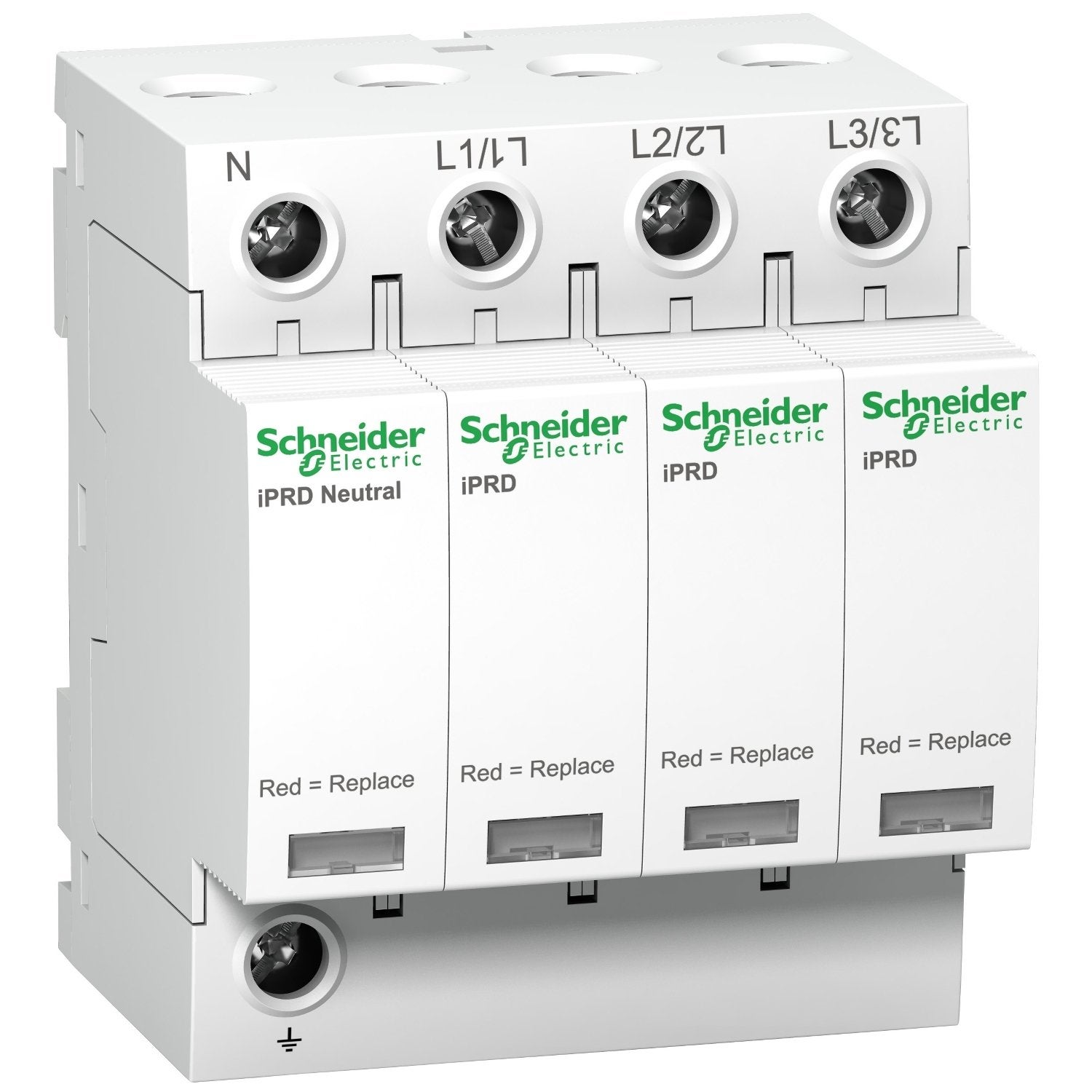 Parafoudre avec report signalisation 65 kA - 3 P+N - Acti9 - iPRD - 2