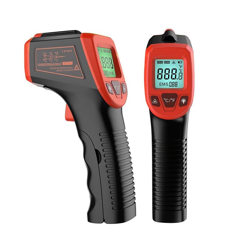 Thermomètre infrarouge sans contact - Pistolet de température laser ...