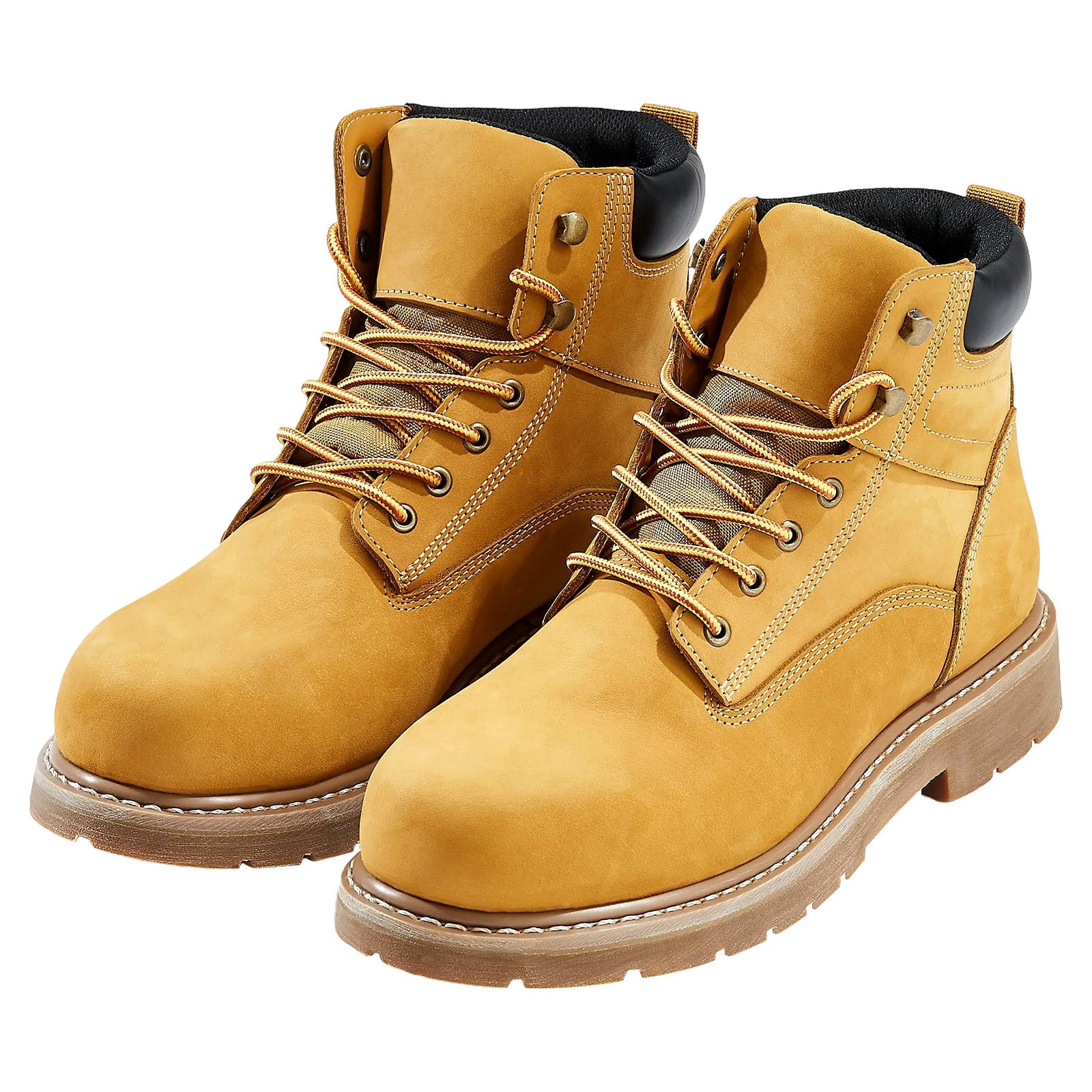 Bottes travail embout acier,taille SucceBuy 40,imperméables,antidérapantes,légères,respirantes,semelles caoutchouc - 3