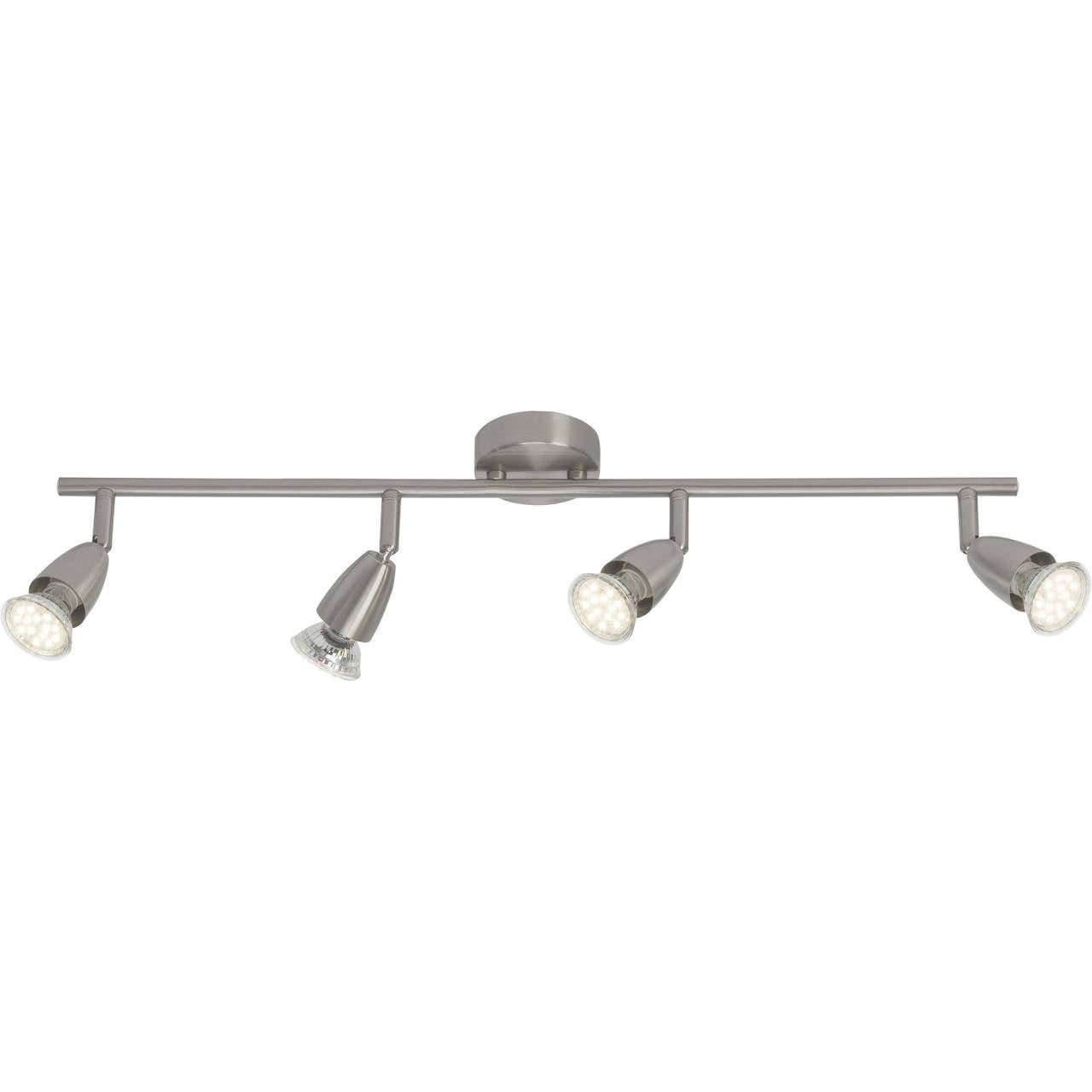 BRILLIANT lampa Matrix Spotrondell 3flg. stalowa czarna | 3x D45, E14, 40W, odpowiednia do lamp wiszących nie dołączonych | Obrotowe głowice
