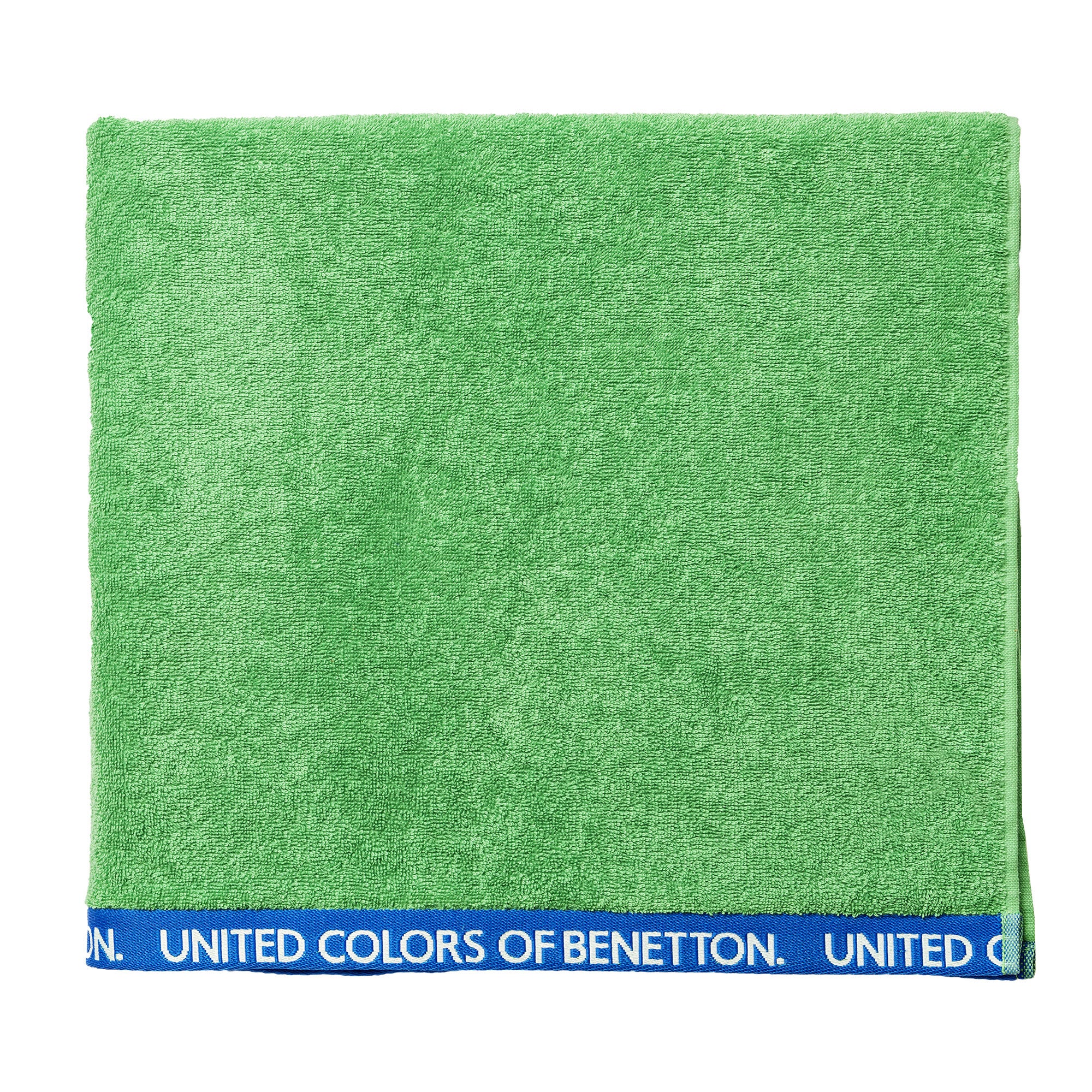 TELO MARE 90X160CM 380G/MQ 100% VELLUTO DI COTONE VERDE ARCOBALENO