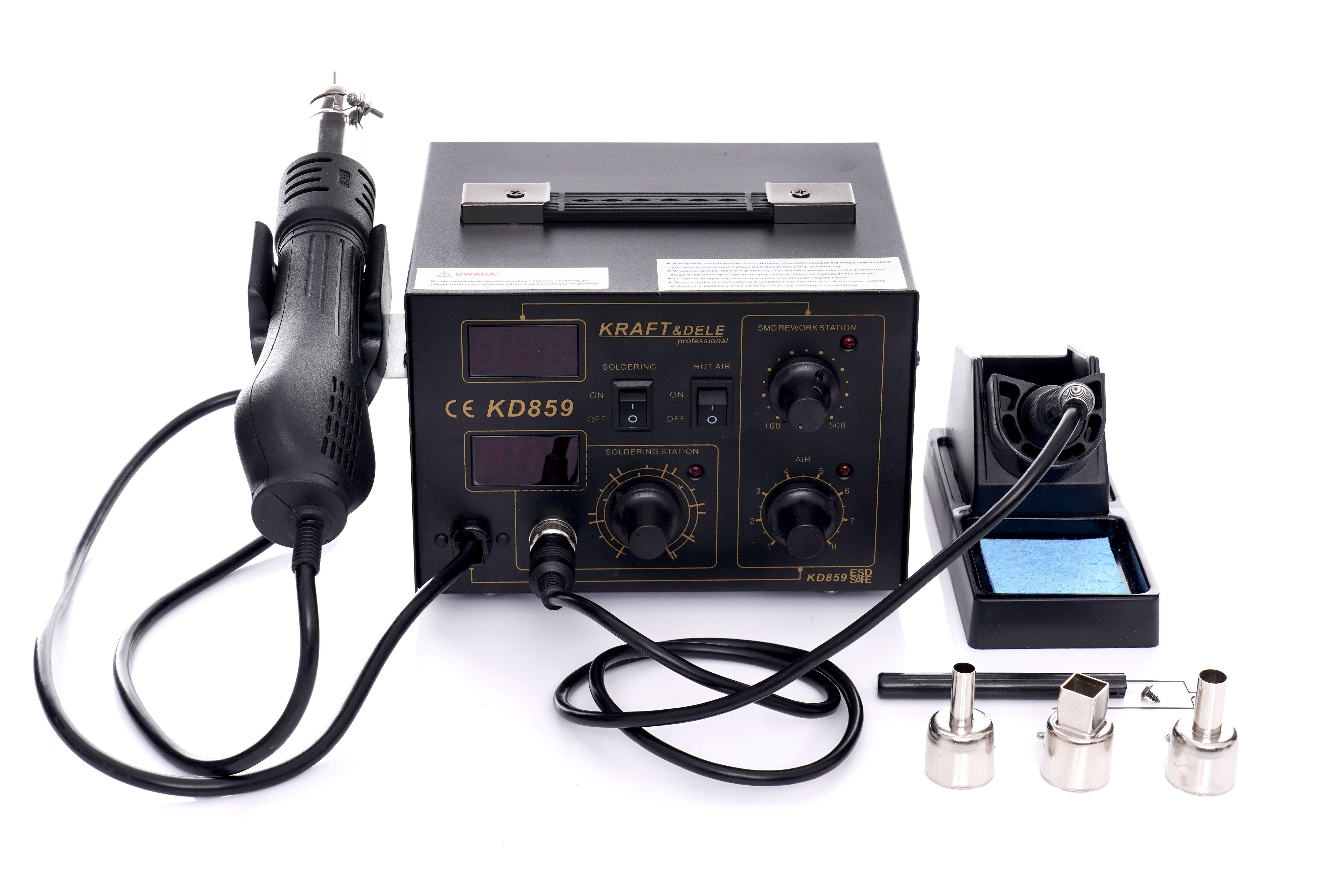 Lampe à Souder Avec 3 Buses Interchangeables - Kit Chalumeau Pour Soudure, Décapage Et Brasage