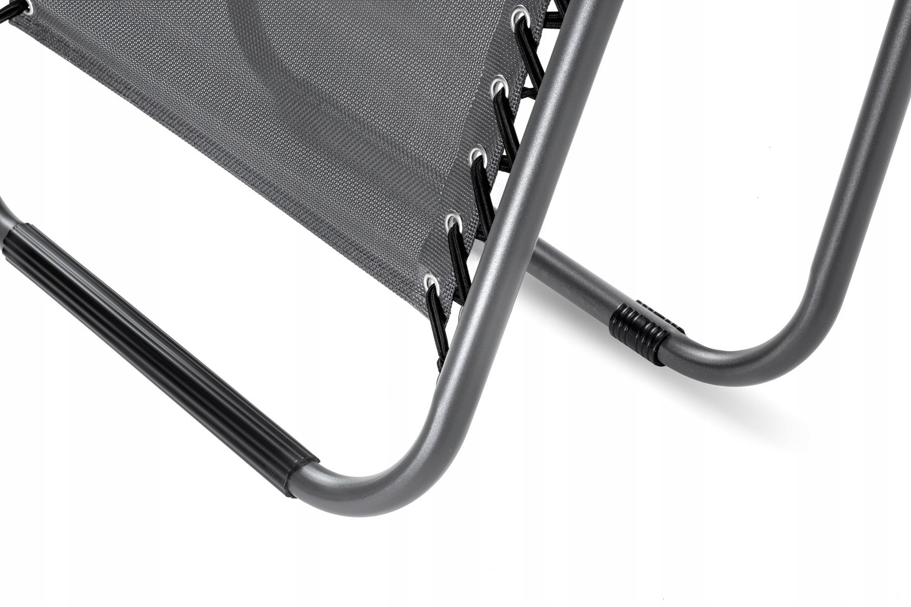 Leżak Plażowy Ogrodowy Składany Zero Gravity Antracyt - 6