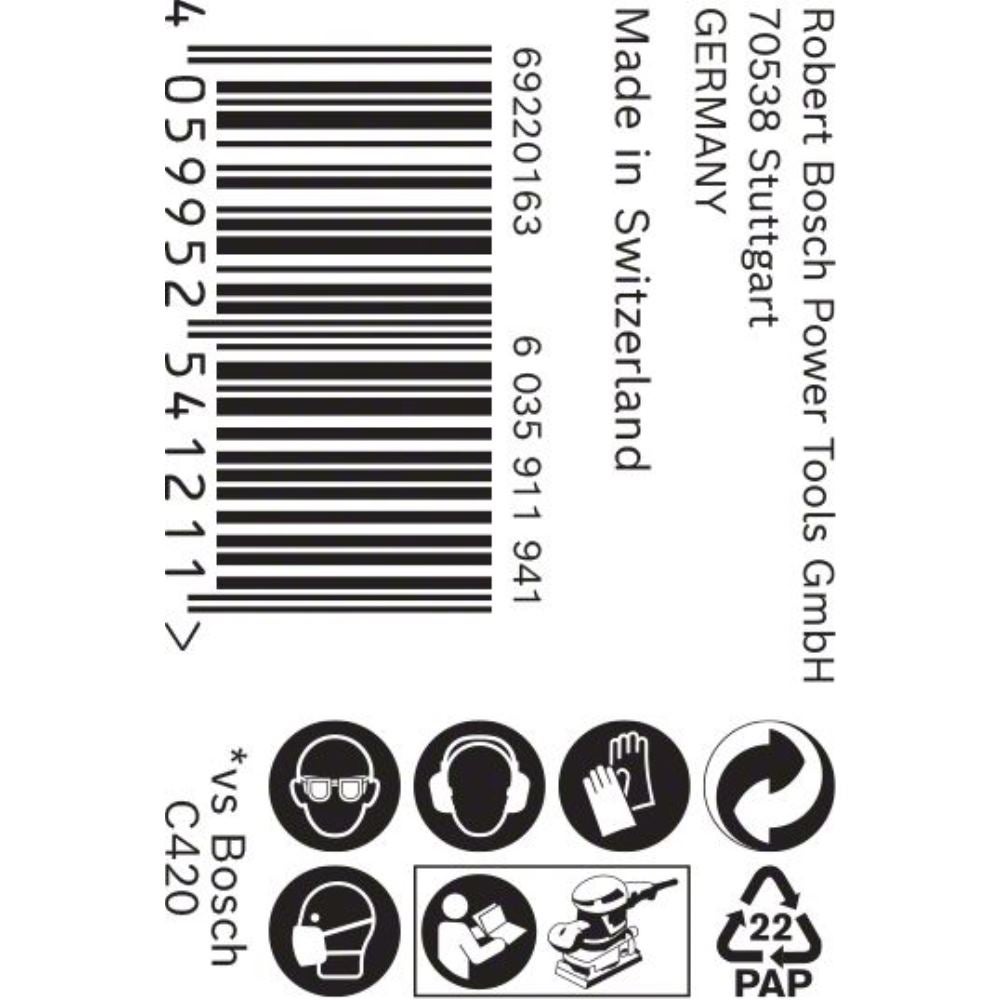 Wałek ścierny Bosch Expert M480 Minimalizuje kurz Optymalna absorpcja - 4